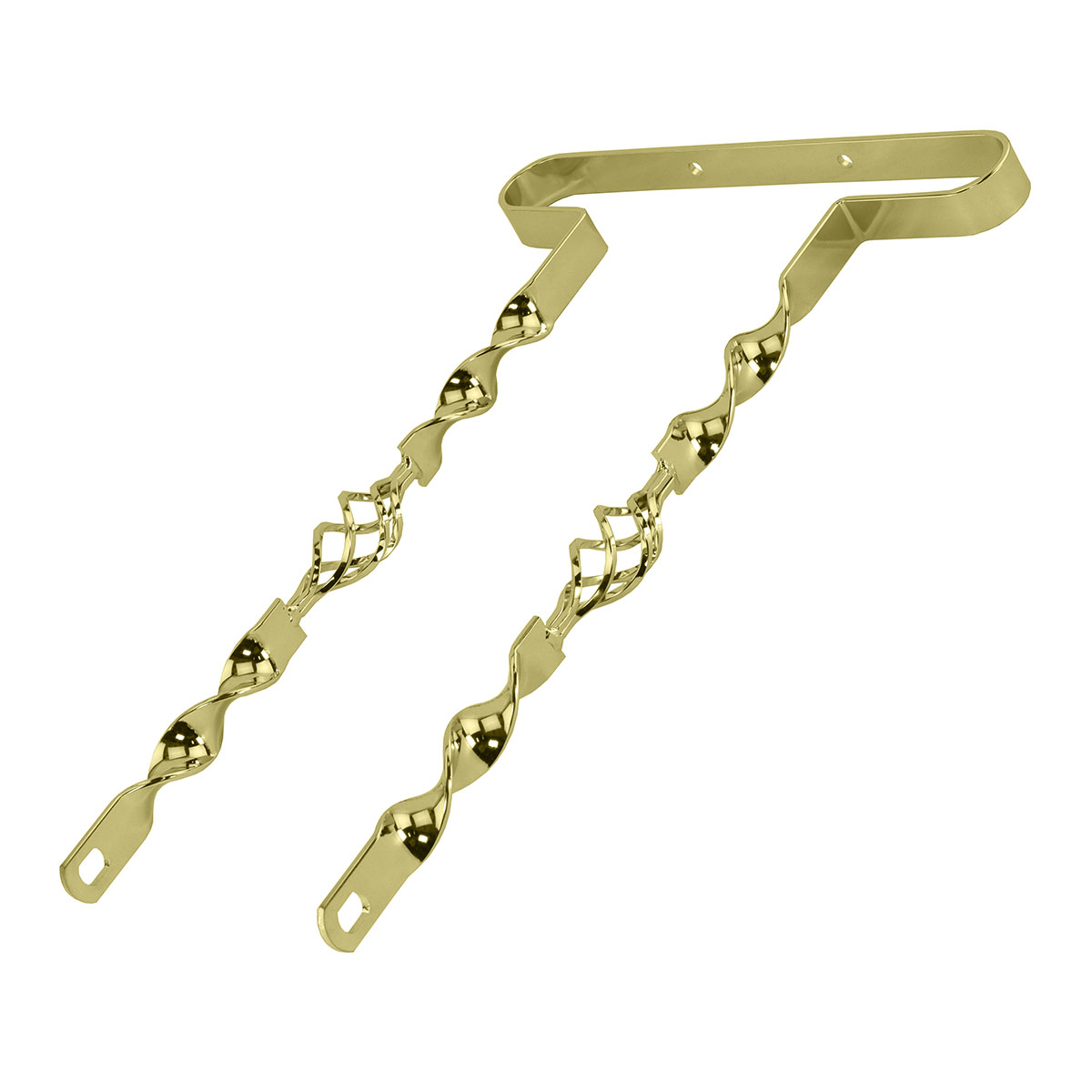 26 Lowrider 2/Cage Flat Twisted Bumper Front/Rear Gold.